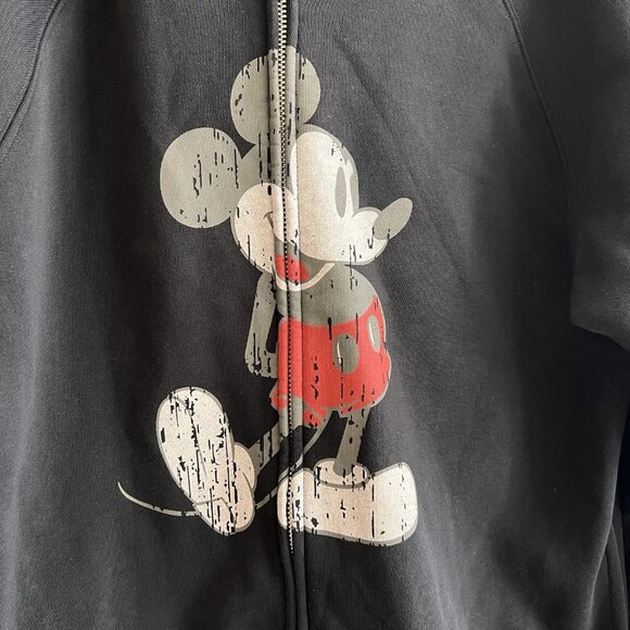 Tokyo Disneyland Mickey Mouse Zip Hoodie with Mickey Ears | L - Picture 2 of 5